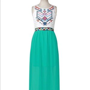 Bohemian maxi dress
